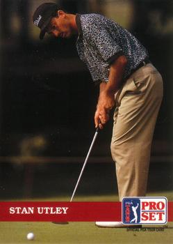 1992 Pro Set PGA Tour #42 Stan Utley Front