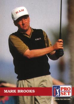 1992 Pro Set PGA Tour #71 Mark Brooks Front