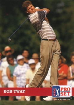 1992 Pro Set PGA Tour #78 Bob Tway Front