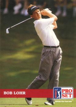 1992 Pro Set PGA Tour #86 Bob Lohr Front