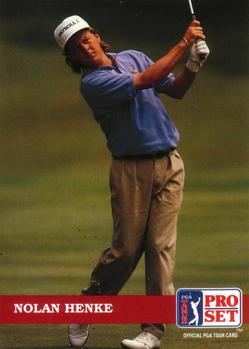 1992 Pro Set PGA Tour #88 Nolan Henke Front