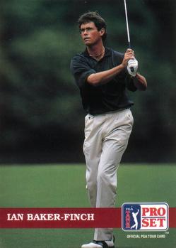 1992 Pro Set PGA Tour #95 Ian Baker-Finch Front
