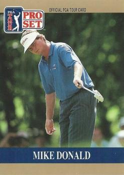 1990 Pro Set PGA Tour - Promos #NNO Mike Donald Front