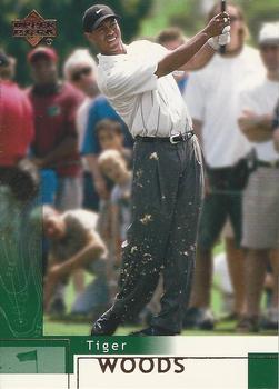 2002 Upper Deck #1 Tiger Woods Front