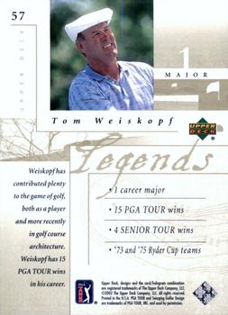 2002 Upper Deck #57 Tom Weiskopf Back