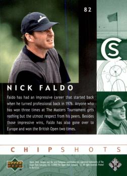 2002 Upper Deck #82 Nick Faldo Back