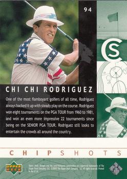2002 Upper Deck #94 Chi Chi Rodriguez Back