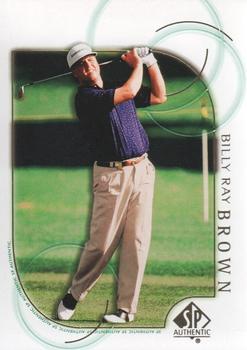 2001 SP Authentic #12 Billy Ray Brown Front