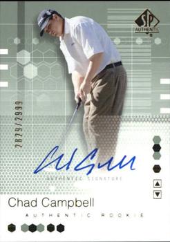 2002 SP Authentic #91 Chad Campbell Front