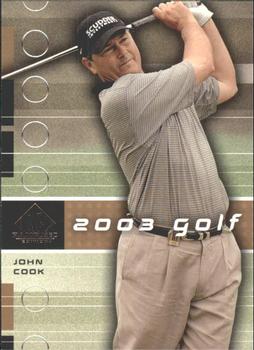 2003 SP Game Used #16 John Cook Front