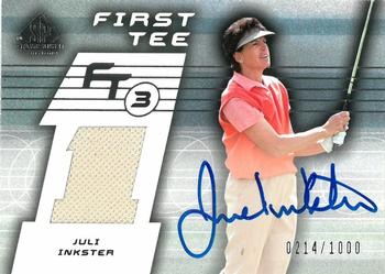 2003 SP Game Used #78 Juli Inkster Front