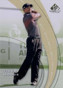 2012 SP Game Used #1 Tiger Woods Front