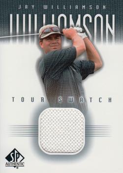 2001 SP Authentic - Tour Swatch #JW-TS Jay Williamson Front
