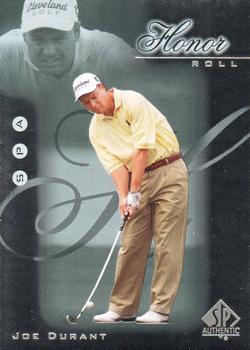 2001 SP Authentic - Honor Roll #HR19 Joe Durant Front