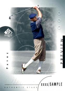 2001 Upper Deck - SP Authentic Preview #38 Payne Stewart Front