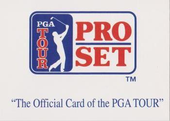 1992 Pro Set PGA Tour - Promos #NNO Pro Set Golf Header Front