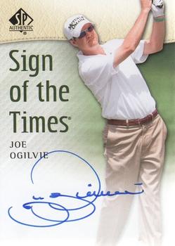 2014 SP Authentic - Sign of the Times #SOTT-JO Joe Ogilvie Front