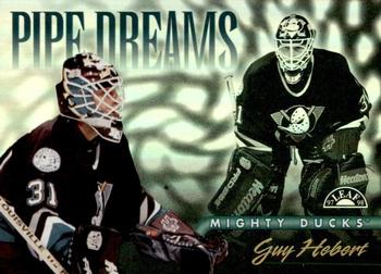 1997-98 Leaf - Pipe Dreams Promos #7 Guy Hebert Front