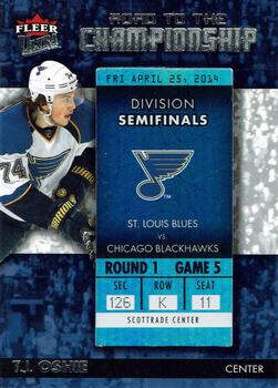 2014-15 Ultra - Road to the Championship #RTCSTL-TO T.J. Oshie Front