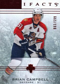 2014-15 Upper Deck Artifacts - Ruby #48 Brian Campbell Front