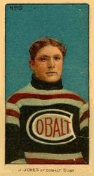 1910-11 Imperial Tobacco Hockey Series (C56) #19 Joseph Jones Front
