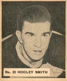 1937-38 World Wide Gum (V356) #20 Hooley Smith Front