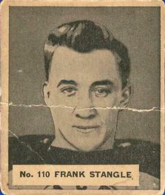 1937-38 World Wide Gum (V356) #110 Frank Stangle Front