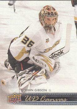 2014-15 Upper Deck - UD Canvas #C2 John Gibson Front