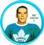 1962-63 Shirriff Coins #11 Bert Olmstead Front