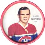 1962-63 Shirriff Coins #26 Ralph Backstrom Front
