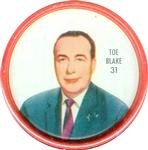 1962-63 Shirriff Coins #31 Toe Blake Front