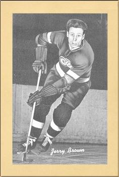 1934-43 Bee Hive Hockey Photos (Group 1) #NNO Gerry Brown Front
