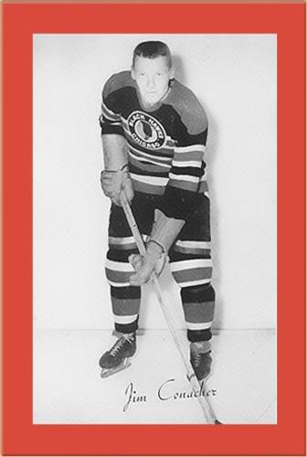 1944-64 Bee Hive Hockey Photos (Group 2) #NNO Jim Conacher Front