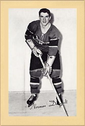 1944-64 Bee Hive Hockey Photos (Group 2) #NNO Norman Dussault Front