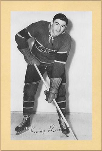 1944-64 Bee Hive Hockey Photos (Group 2) #NNO Kenny Reardon Front