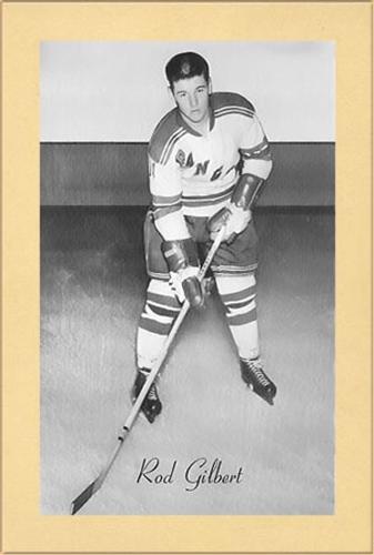 1944-64 Bee Hive Hockey Photos (Group 2) #NNO Rod Gilbert Front