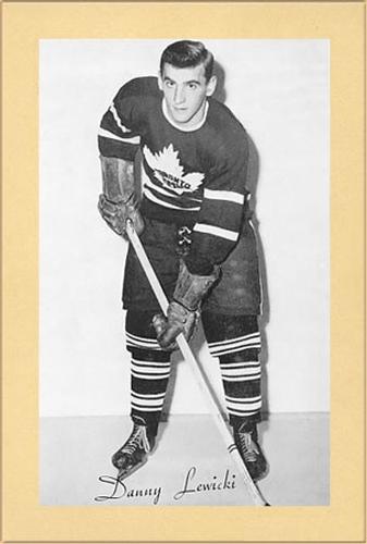 1944-64 Bee Hive Hockey Photos (Group 2) #NNO Danny Lewicki Front