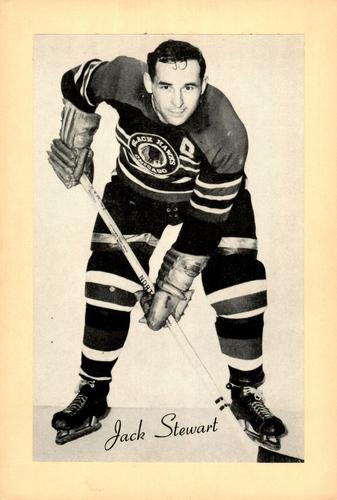 1944-64 Bee Hive Hockey Photos (Group 2) #NNO Jack Stewart Front