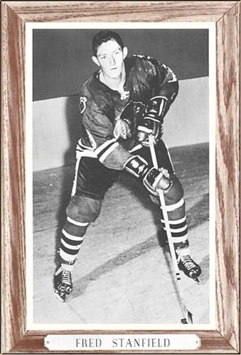 1964-67 Bee Hive Hockey Photos (Group 3) #NNO Fred Stanfield Front