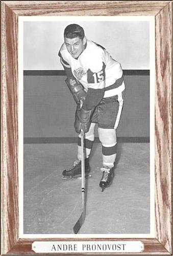 1964-67 Bee Hive Hockey Photos (Group 3) #NNO Andre Pronovost Front