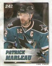 2008-09 NHL Power Players Sticker Collection Toys 'R Us #242 Patrick Marleau Front
