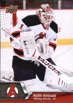 2014-15 Upper Deck AHL #62 Keith Kinkaid Front
