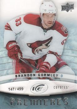 2014-15 Upper Deck Ice #133 Brandon Gormley Front