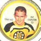 1961-62 Salada Coins #13 Pat Stapleton Front