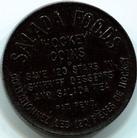 1961-62 Salada Coins #25 Bobby Hull Back