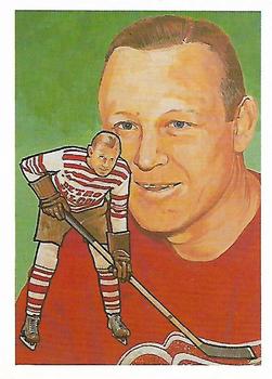 1985 Cartophilium Hockey Hall of Fame #35 Ebbie Goodfellow Front