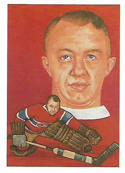 1985 Cartophilium Hockey Hall of Fame #187 George Hainsworth Front