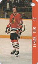 1983-84 Souhaits Renaissance NHL Collection Key Tags #NNO Bob Murray / Tom Lysiak Back