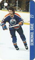 1983-84 Souhaits Renaissance NHL Collection Key Tags #NNO Dave Semenko / Andy Moog Front