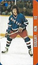 1983-84 Souhaits Renaissance NHL Collection Key Tags #NNO Ron Duguay / Don Maloney Front